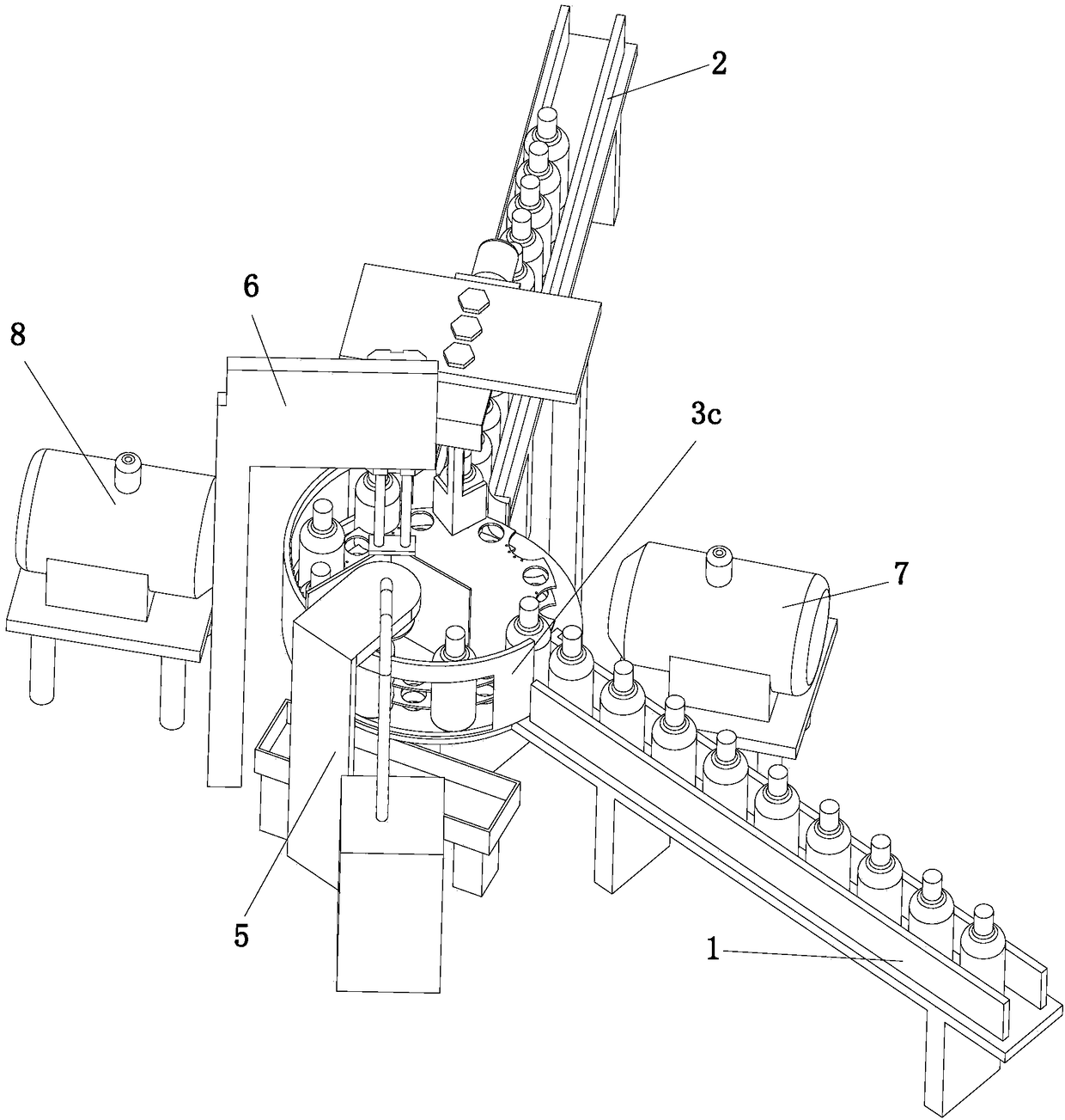 Medical medicine bottle cleaning equipment