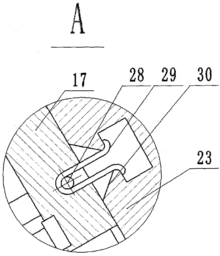 Rotary direct-driving arch breaking device