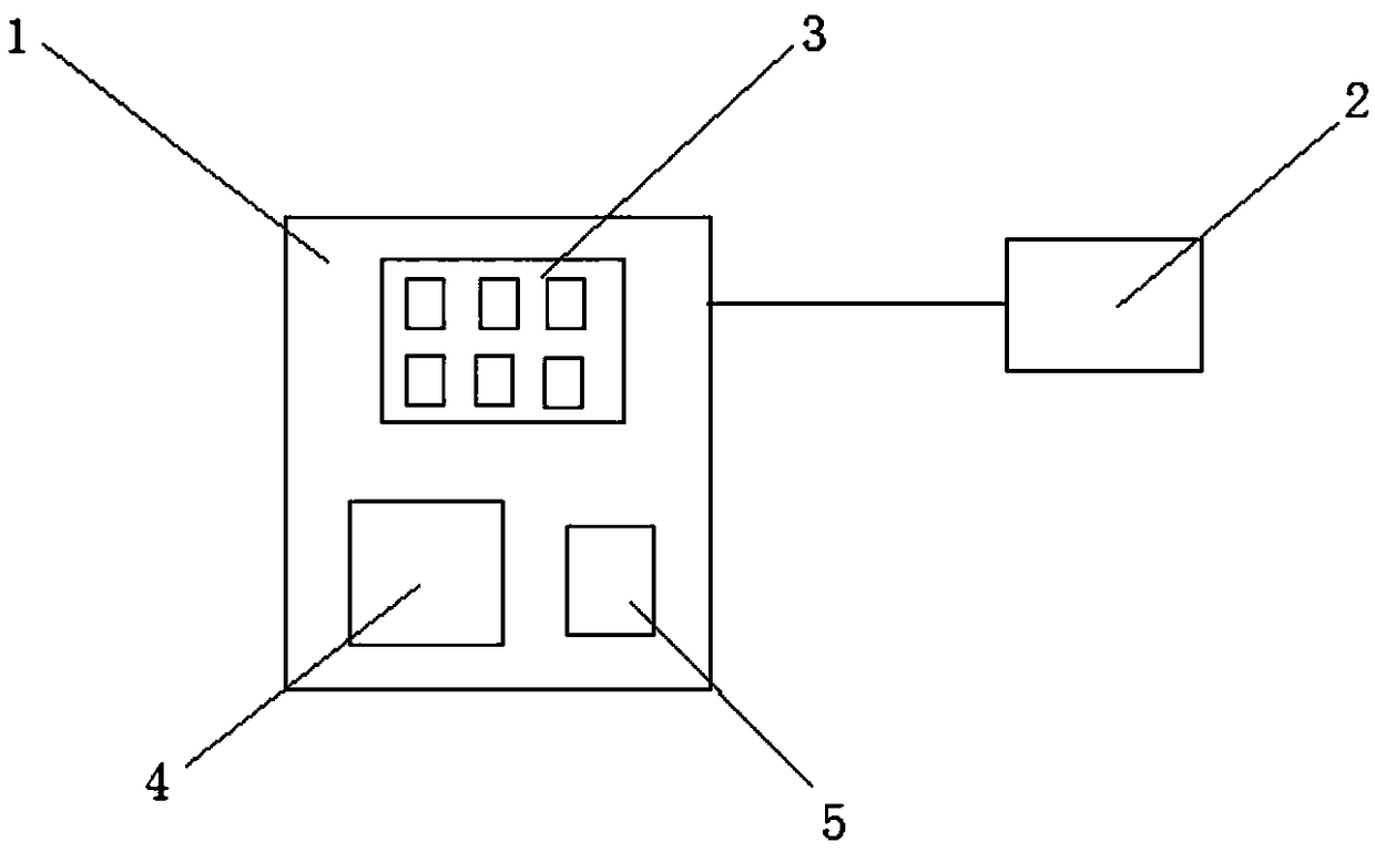 Touch inductive type glass password attendant box with voice prompt function and control method