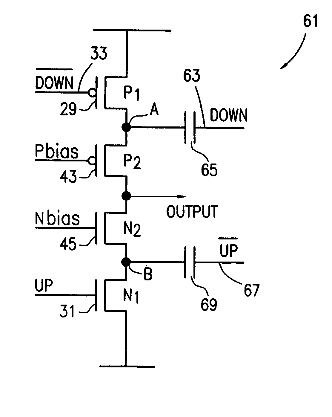 Low injection charge pump