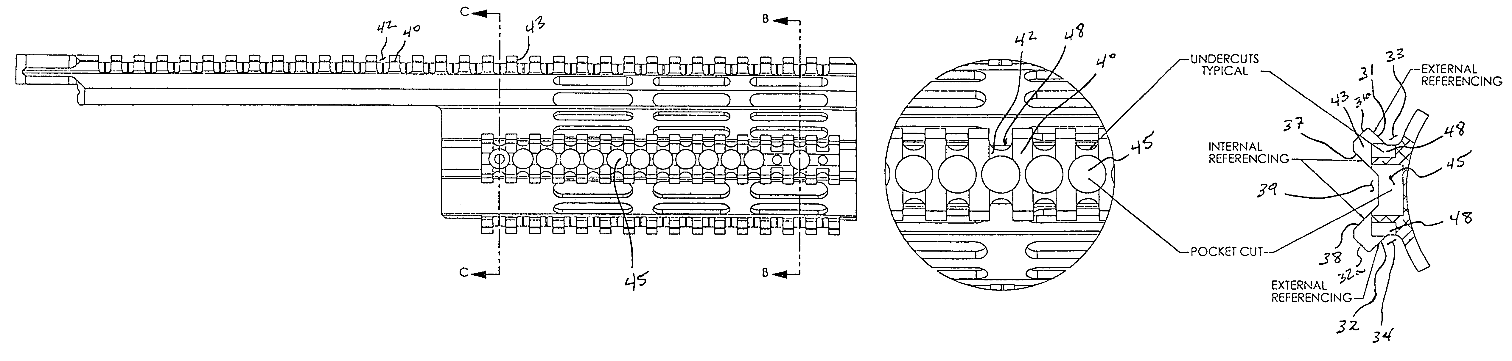 Hand guard assembly for firearms