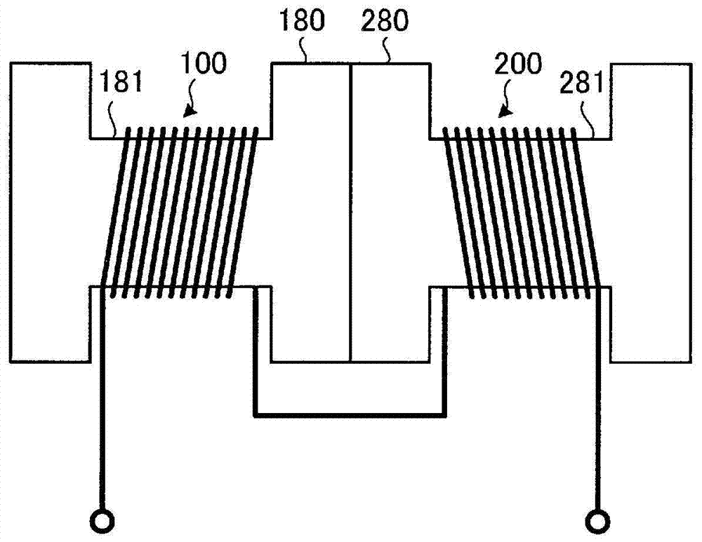 Non-contact power supply transformer for mobile body