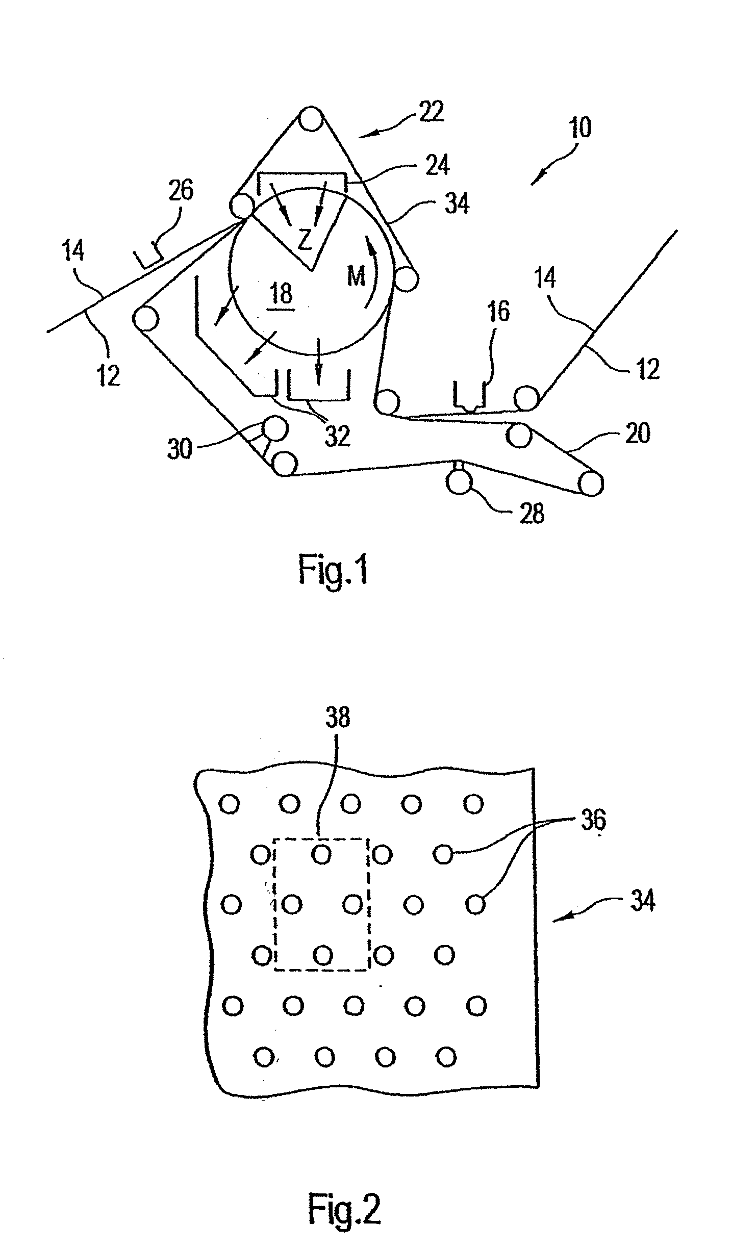 Press section and permeable belt in a paper machine