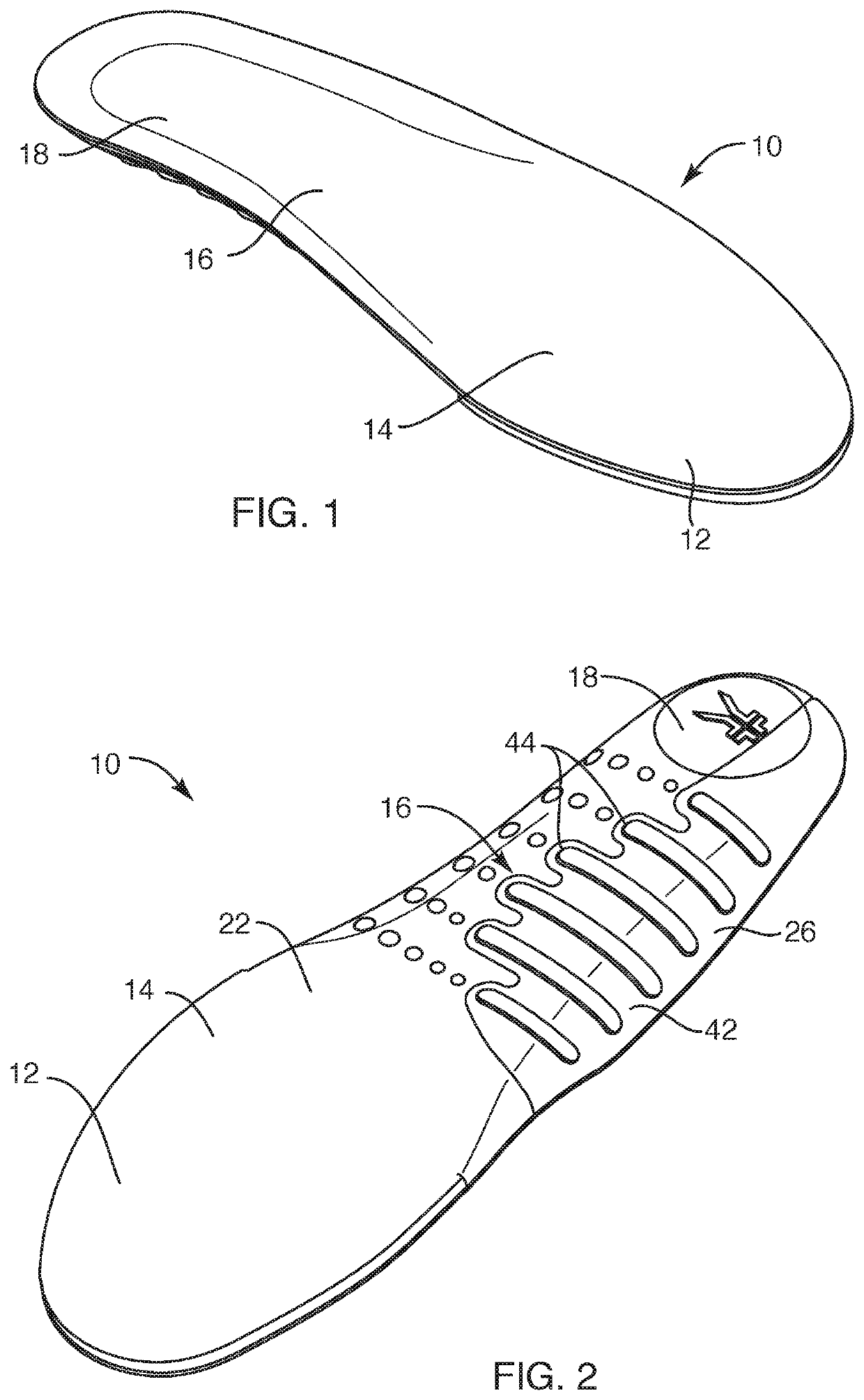 Natural-cushioning, sock liner apparatus and method