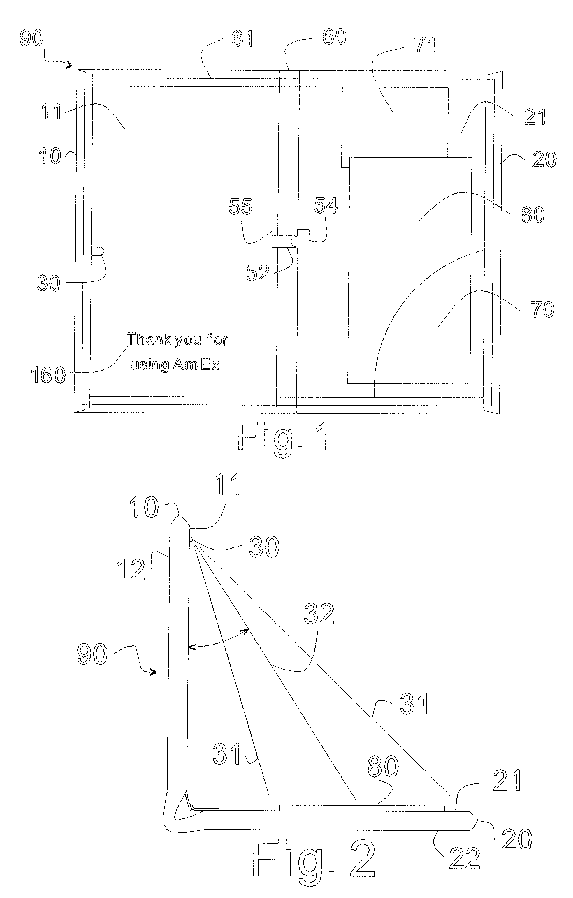 Low cost automatically illuminated document holder