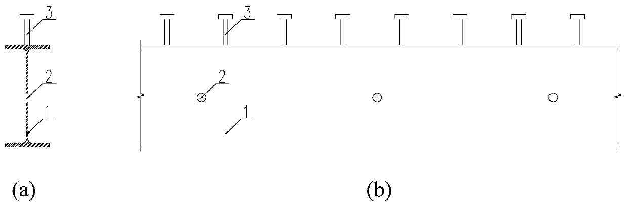 Protection joint of steel beam on outer wall of fabricated steel structure building