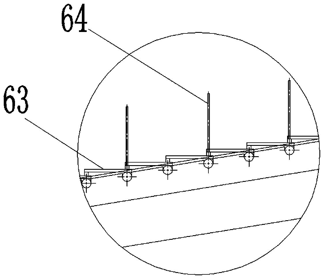 Wine-making grain dross spreading airing and yeast adding integrated machine