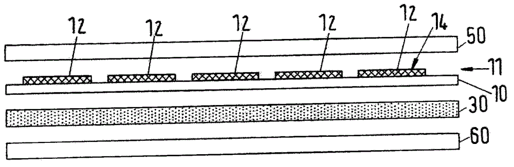 Method for producing security document blanks capable of being personalized in color, security documents personalized in color, and method for personalization