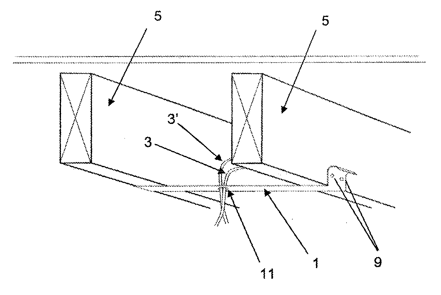 Cable positioning arrangement