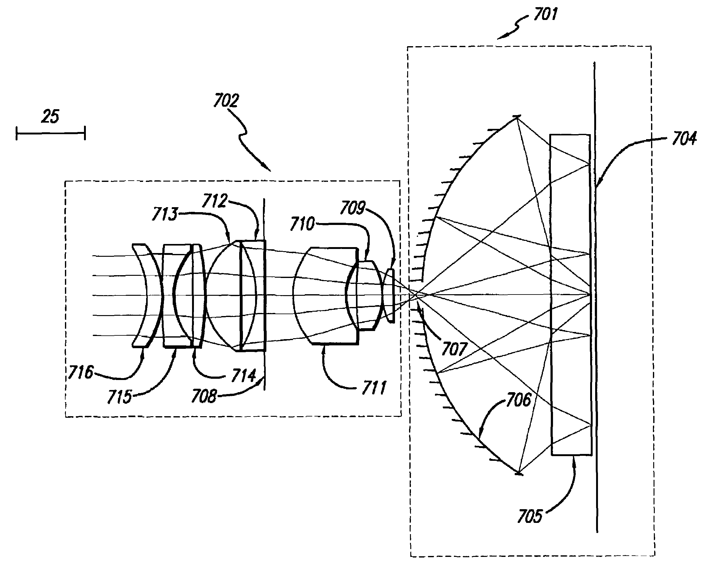 High NA system for multiple mode imaging