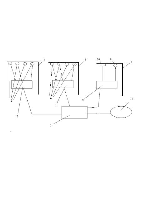 Ultrasonic electronic bayonet monitoring apparatus