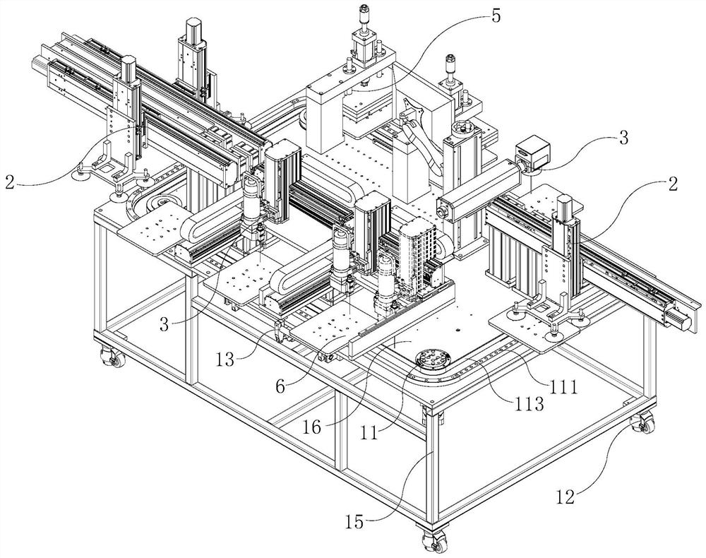 Slow-curing gluing process and device for panel and frame