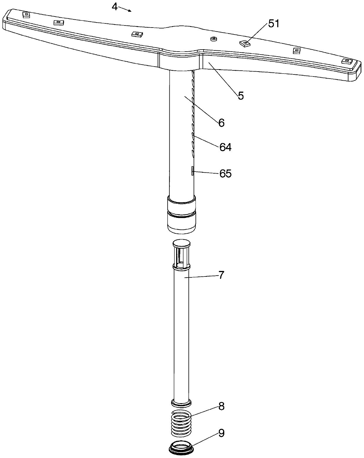 Anti-blocking sprayer and anti-blocking cleaning device