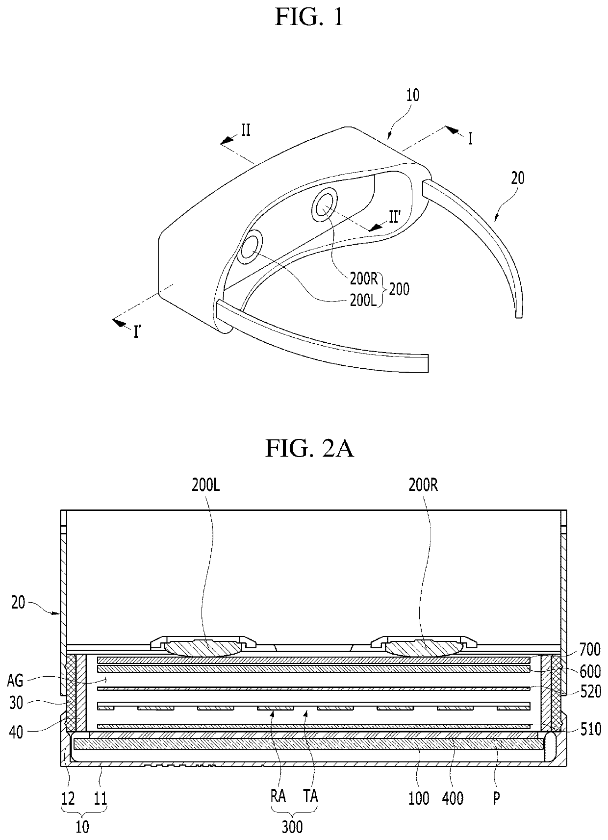 Display device having an eyepiece