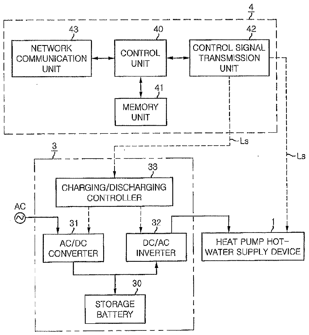 Heat pump hot-water supply system