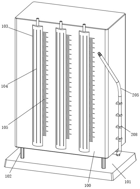 Pediatric respiratory function rehabilitation physiotherapy device