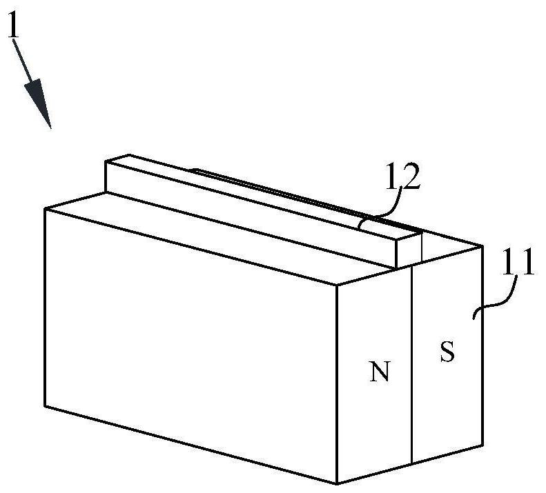 Magnetic orientation device and printing device