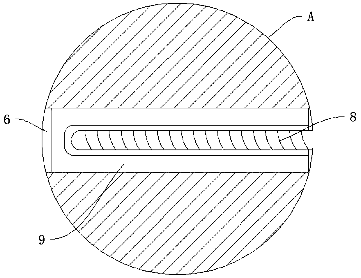 Anti-toppling household garbage can