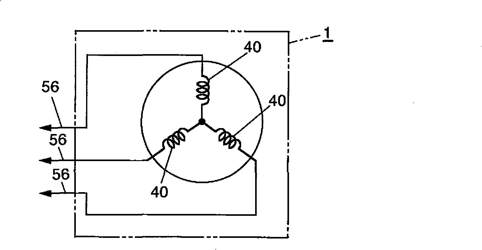 Flat type brushless electric pump and electric water pump group for vehicle using the same