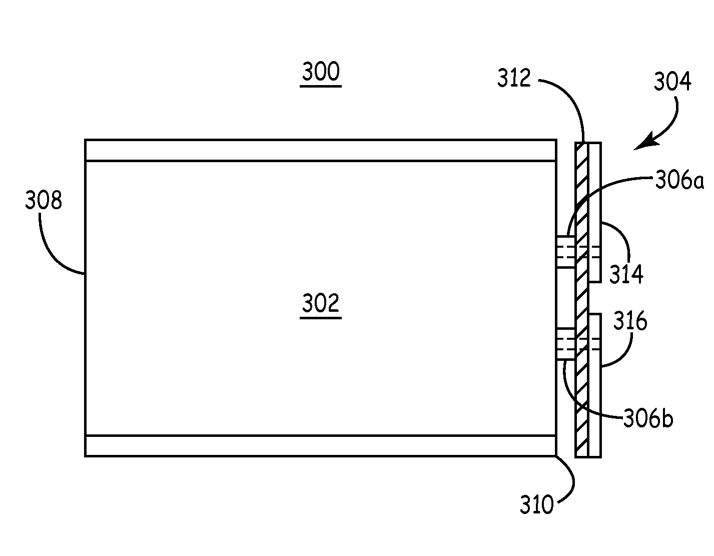 Wireless data communication card with compact antenna