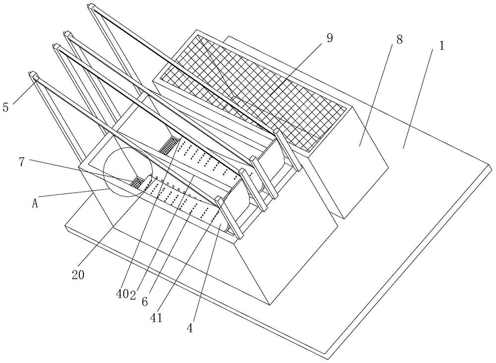 Device for chain oil immersion