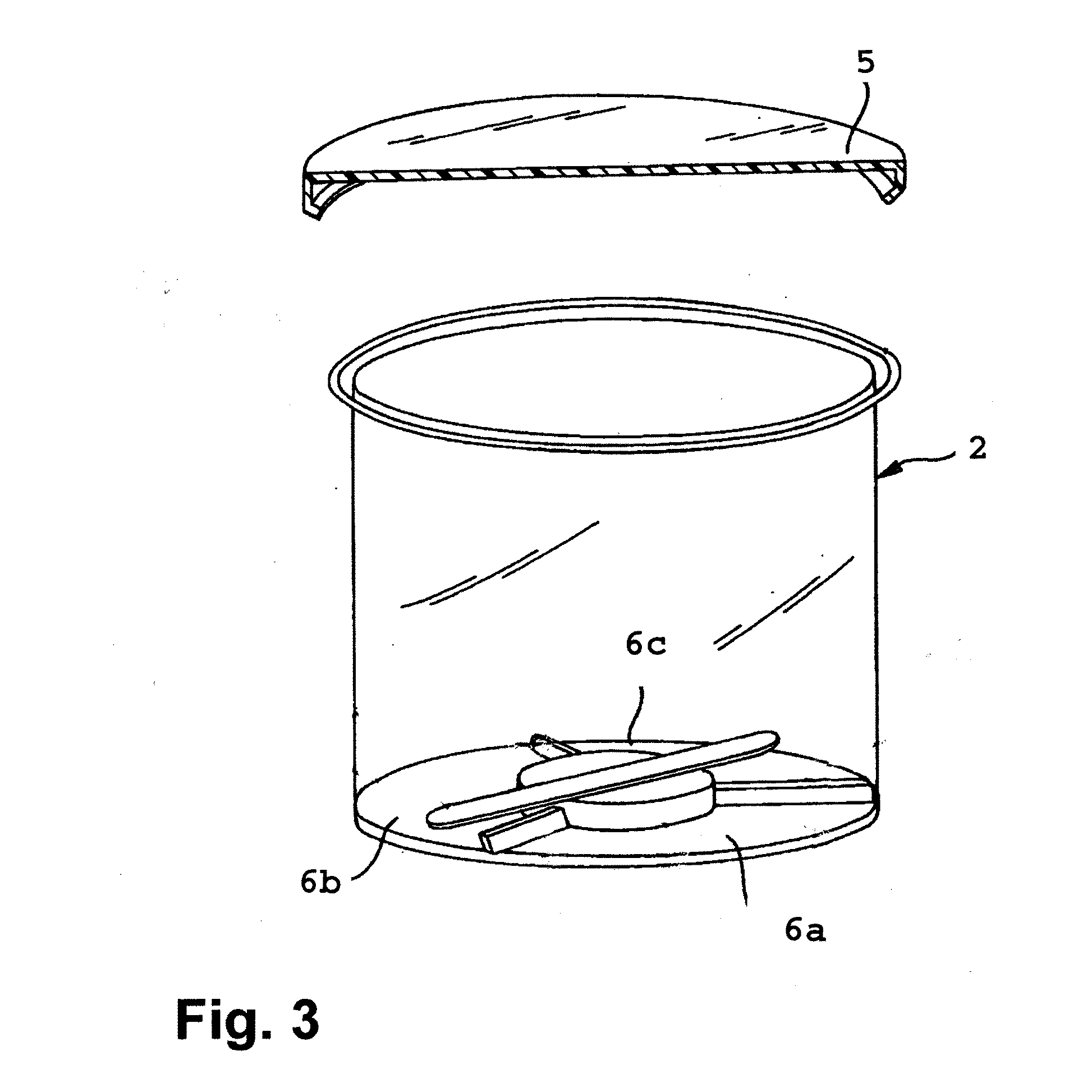 Composition for the determination of coagulation characteristics of a test liquid