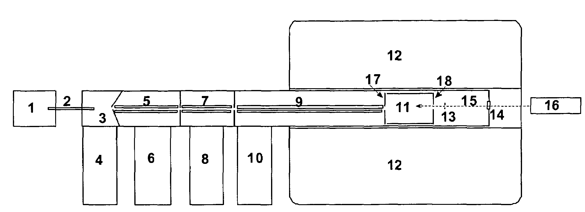 Measuring cell for ion cyclotron resonance mass spectrometer