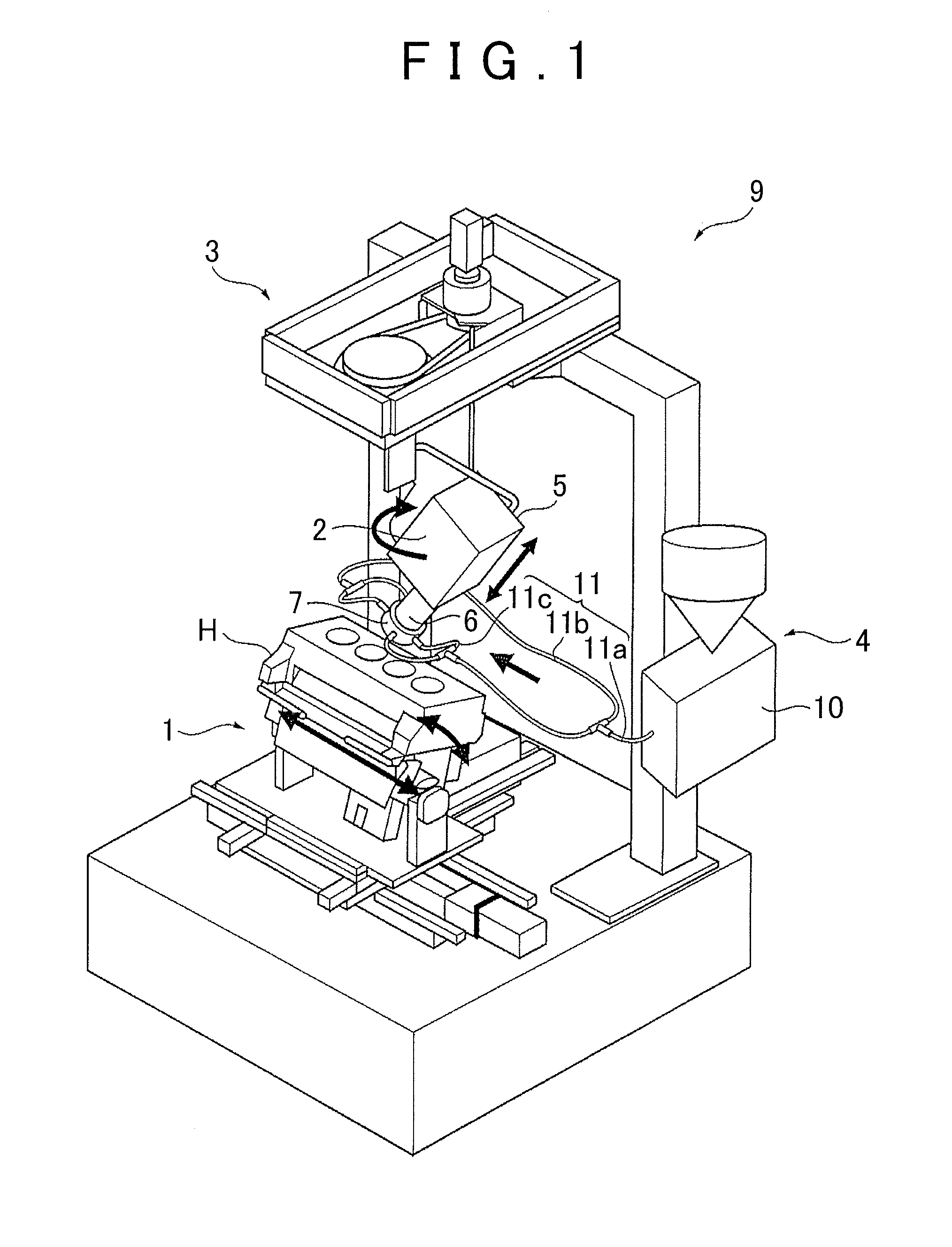 Powder supply method in cladding