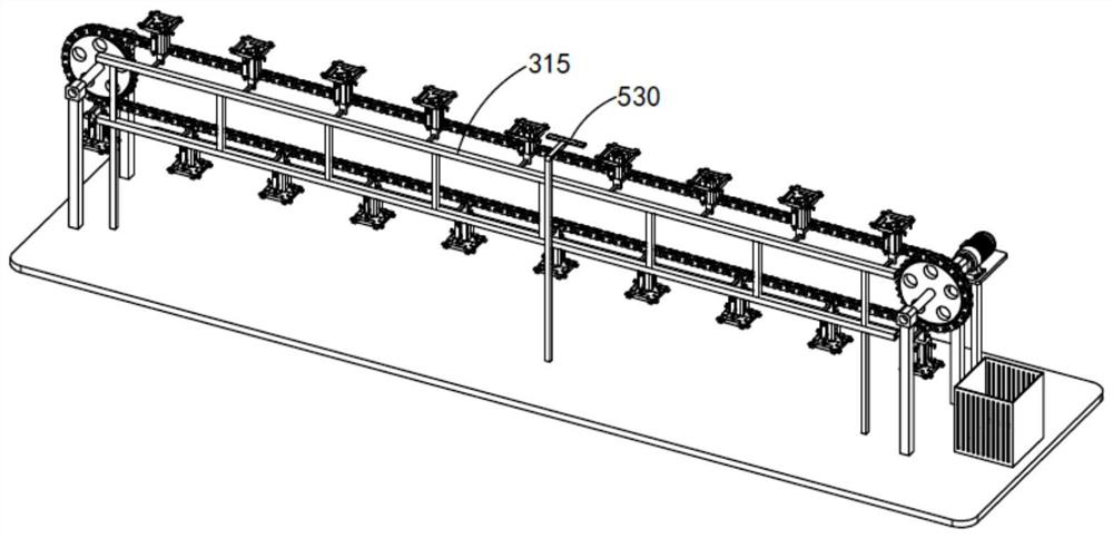 Continuous tea dragon bead packaging production line