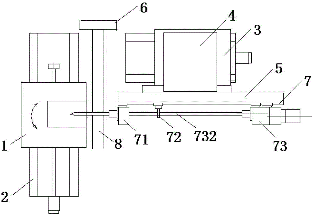 A deep hole drilling machine tool with convenient conversion of drilling and milling functions