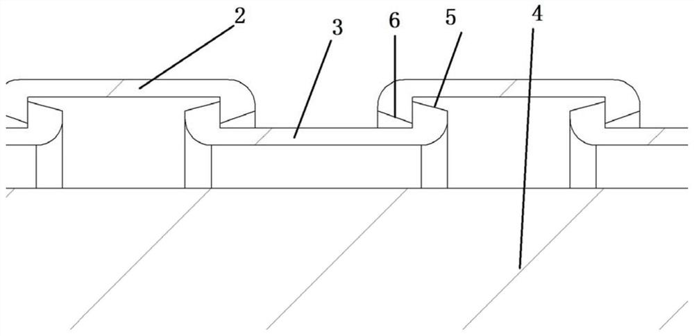 Flexible armor structure for protecting cable and assembly method