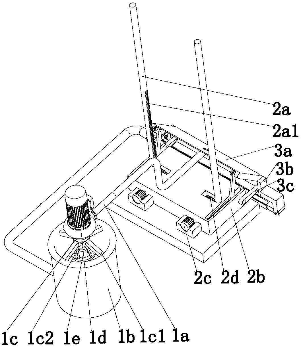 Work control method of wall plastering machine capable of achieving circulating feeding