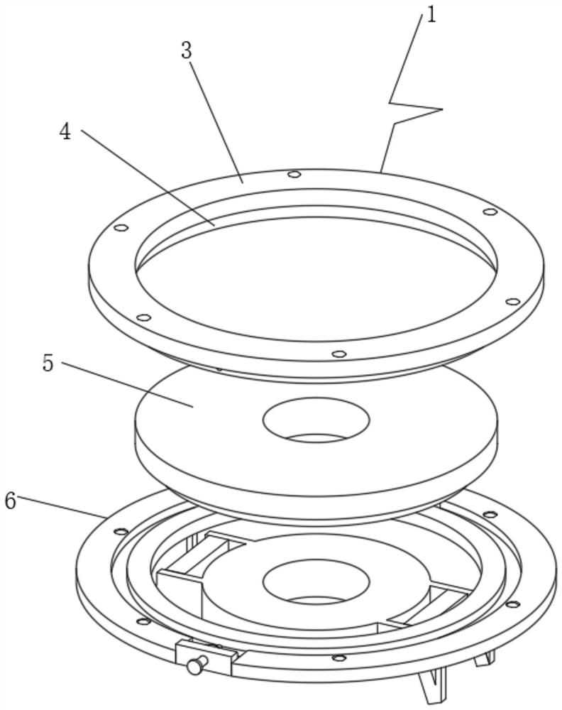 Grouting device for hydraulic engineering construction and working method thereof