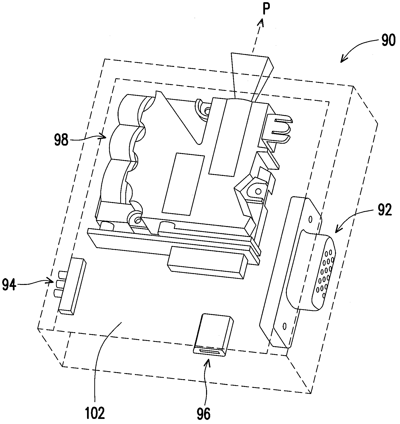 Projection system and expansion module