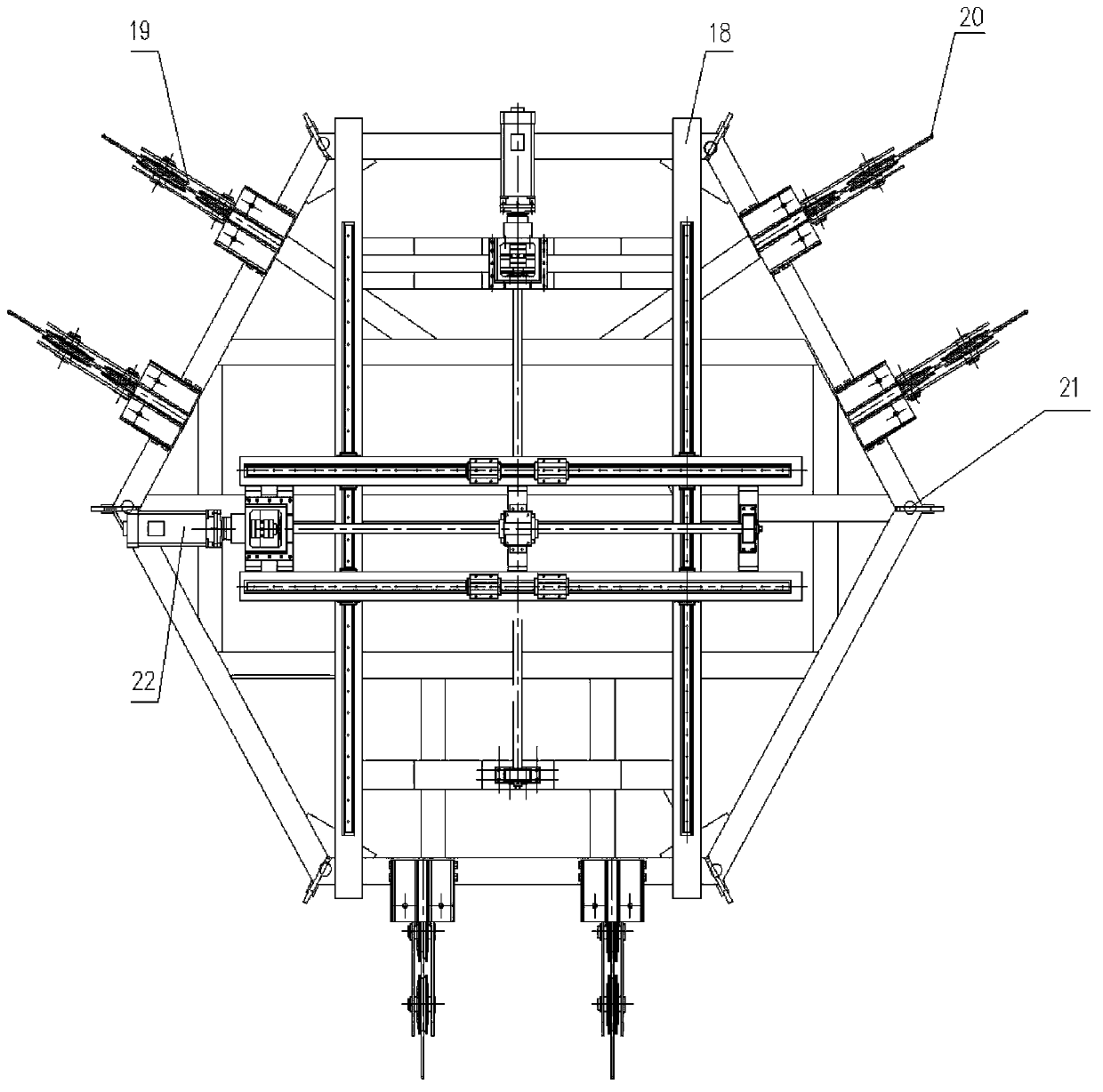 Space floating type fast follow-up device