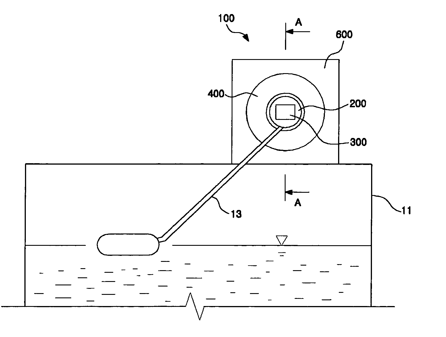 Fuel measuring device