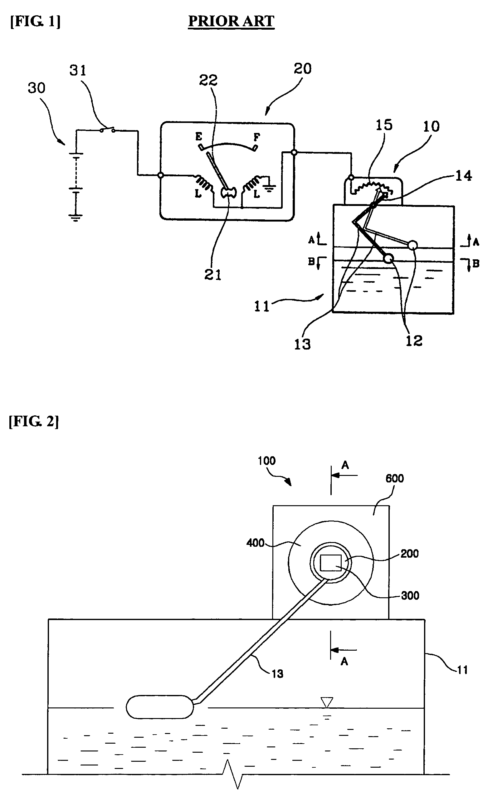 Fuel measuring device