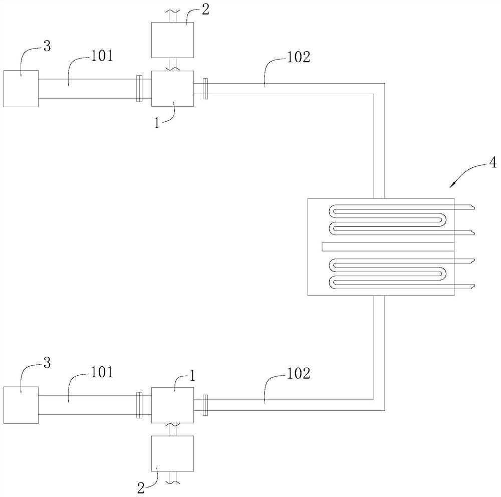 Fluid medium heating system based on solid heat storage electric boiler