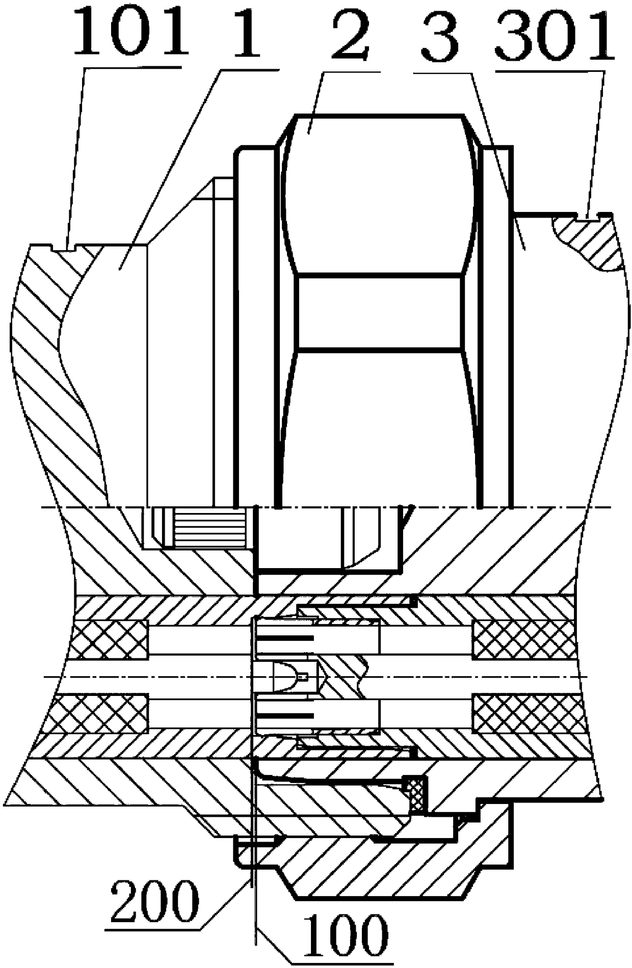 MC5G-type bundle RF coaxial connector