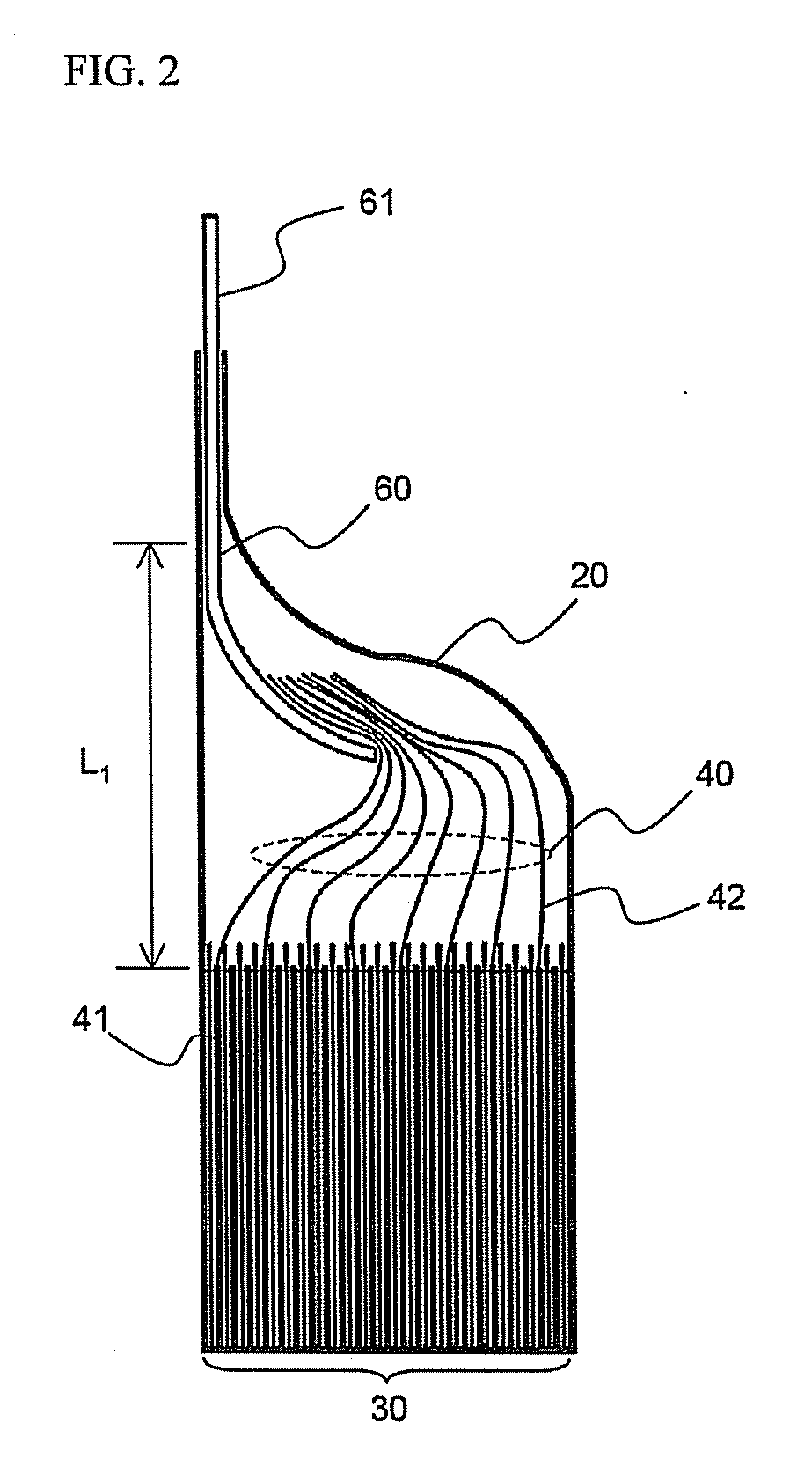 Secondary battery of improved safety