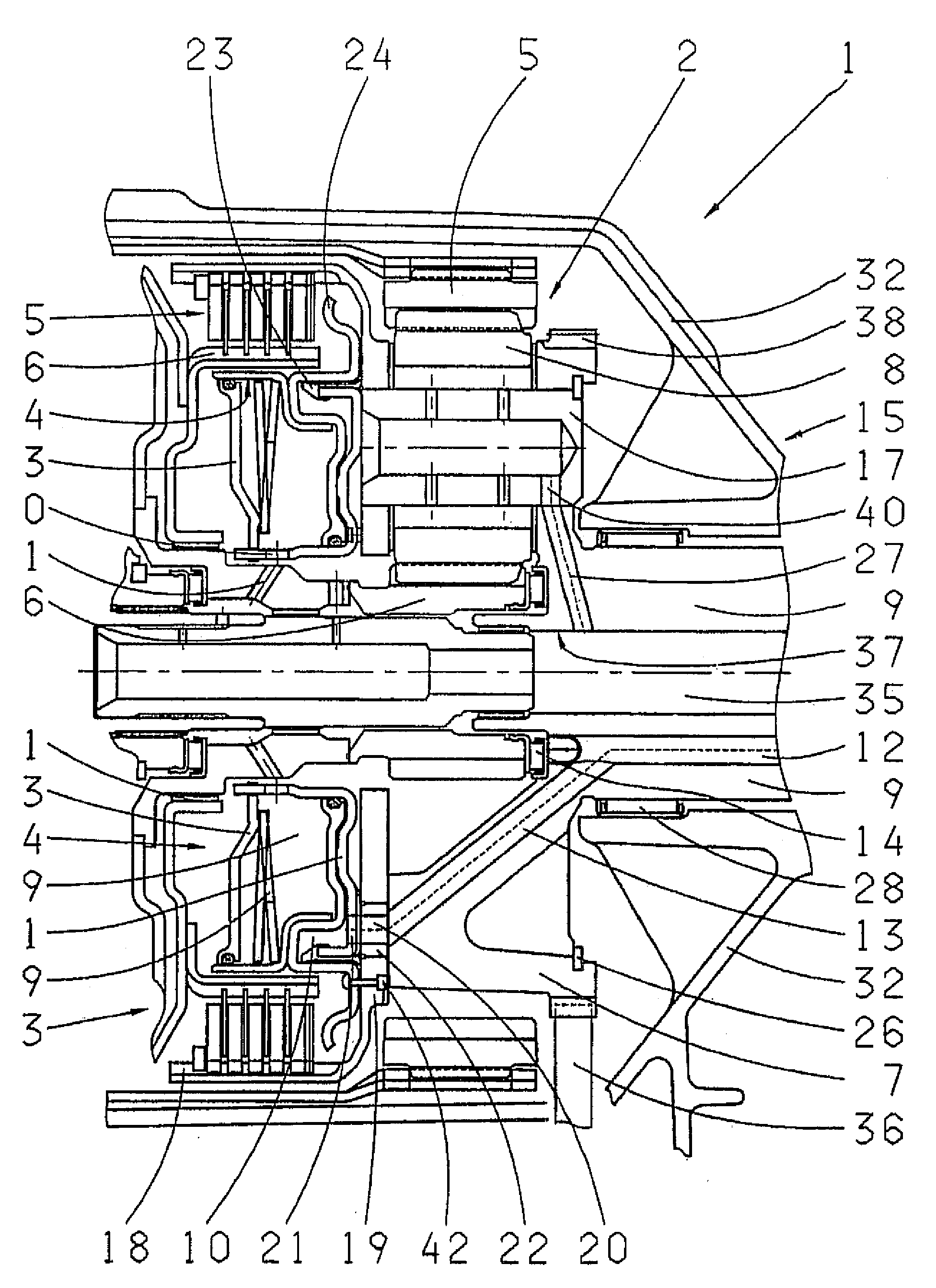 Automatic gearbox