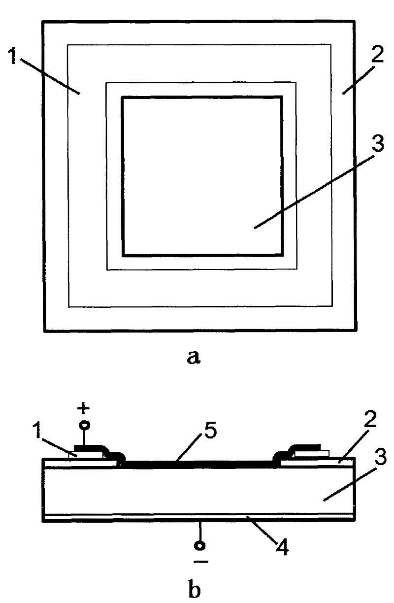 Graphene/silicon carbide Schottky junction based photovoltaic cell and preparation method thereof