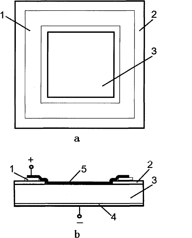 Graphene/silicon carbide Schottky junction based photovoltaic cell and preparation method thereof