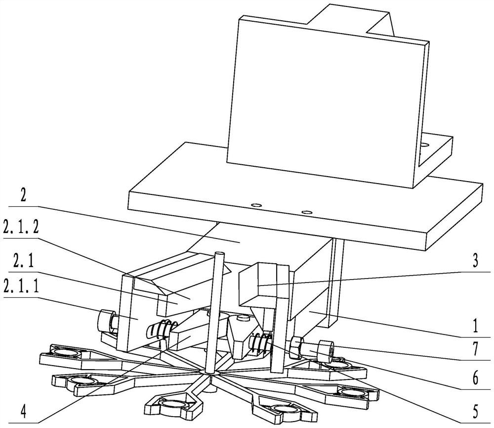 Single-acting clamping jig with shearing function