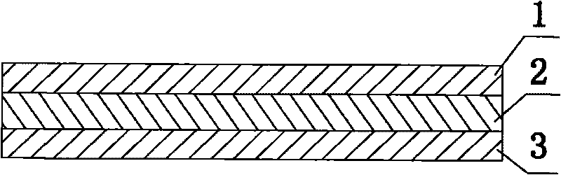 Biaxially oriented polypropylene adhesive-free film