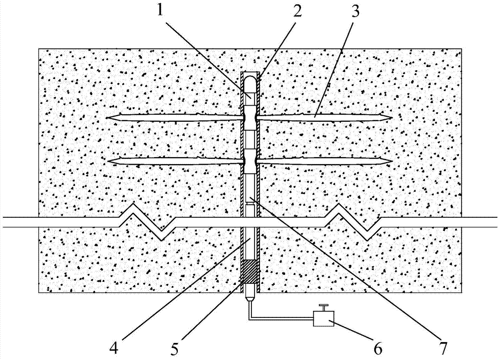 Perforation fracturing permeability-improvement method for high-stress low-porosity coal seam