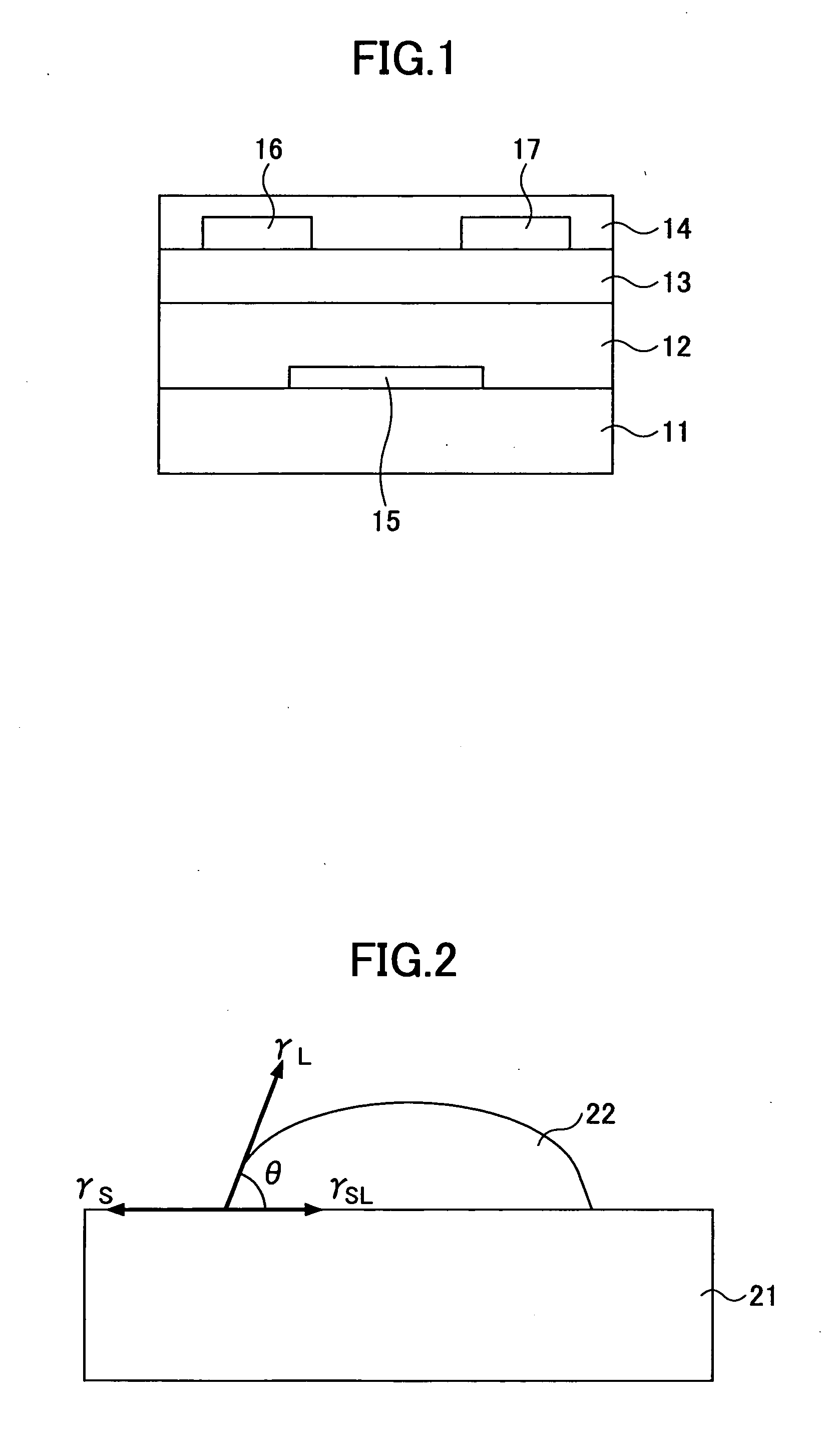 Organic transistor and display device