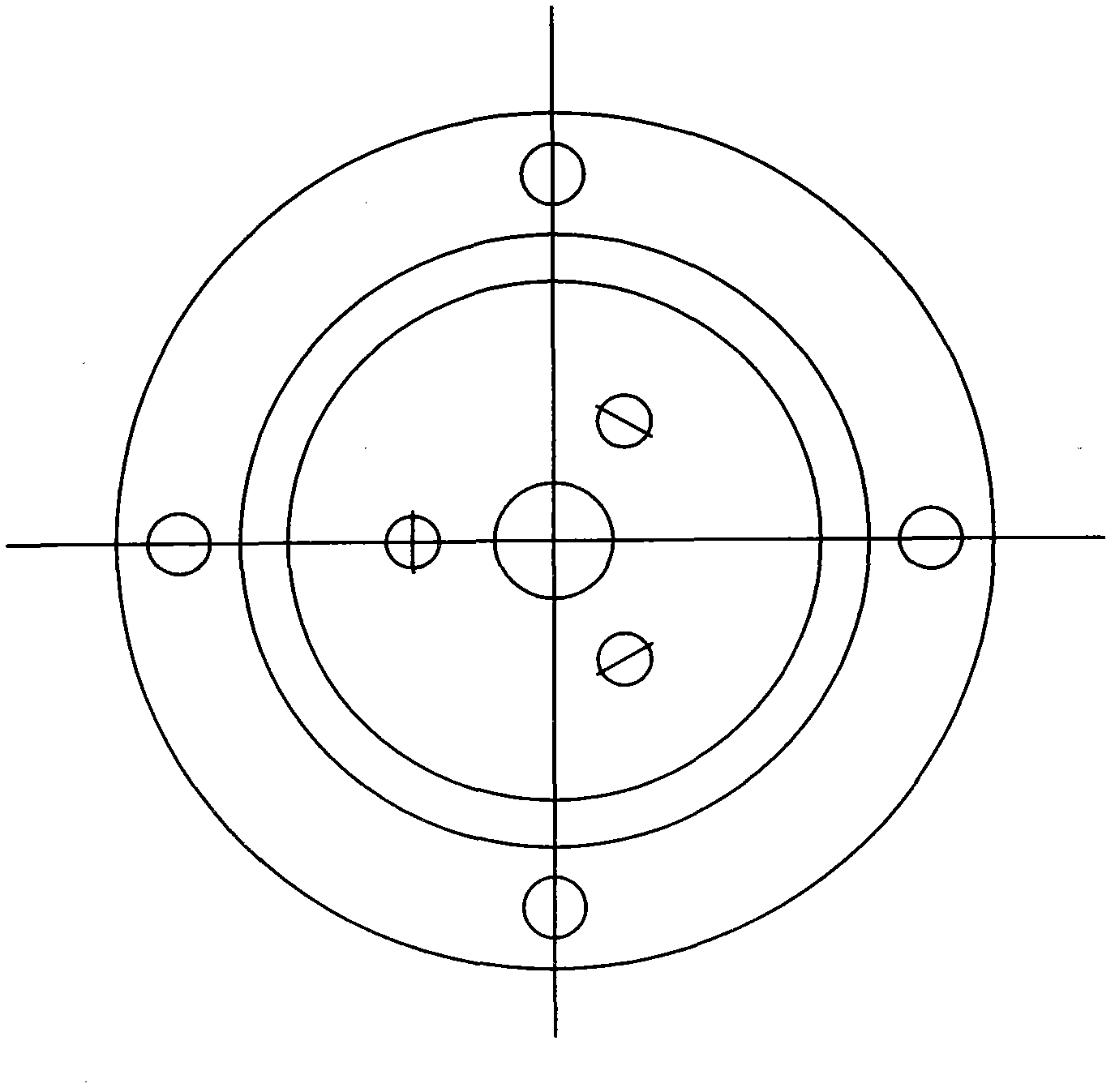 Adjustable prestressed anchoring device