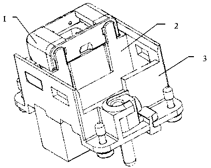 Shielding structure for locomotive communication bus connector