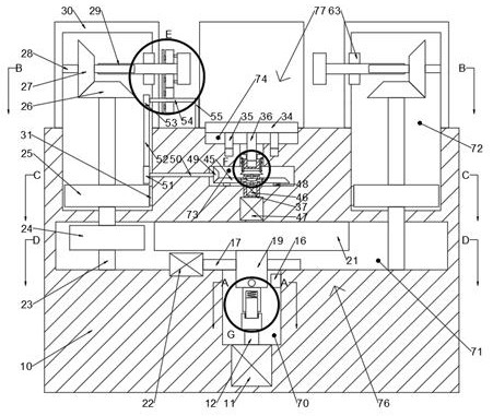 Clamping base for automatically turning over workpiece during milling